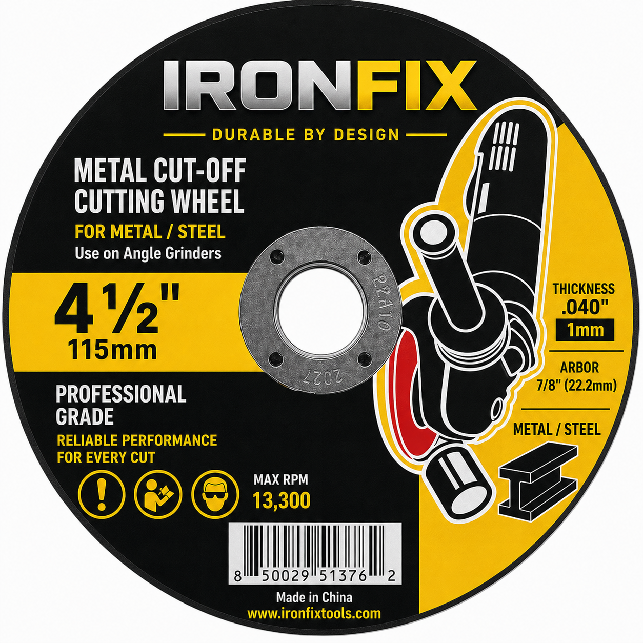 IRONFIX Diamond Cutting Disc Set   25pcs